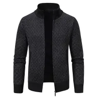 Men's Korean Slim Fit Knit Cardigan thumbnail 4