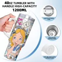 Disney Alice in Wonderland Tumbler 40oz thumbnail 3