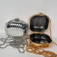 Metallic Acrylic Mini Crossbody Bag thumbnail 3