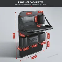 Car Seat Organizer with Tablet Holder thumbnail 6