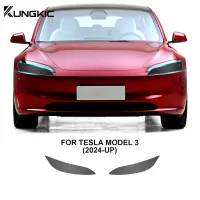 Smoked Tesla Headlight PPF Film thumbnail 5