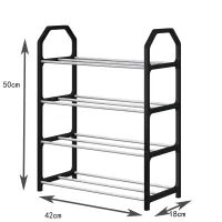 4-Tier Multifunctional Home Shoe Rack thumbnail 6