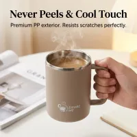 Thermal Coffee Mug with Handle thumbnail 5