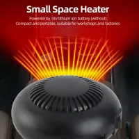 18V Portable Electric Heater Fan thumbnail 2