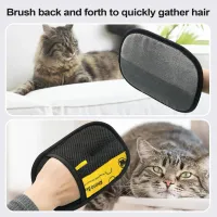 Double Sided Cat Grooming Gloves (2-Pack) thumbnail 3
