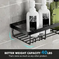 5-Pack Stainless Steel Shower Caddies thumbnail 4
