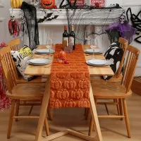 Halloween Pumpkin Ghost Table Runner thumbnail 2