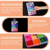 Clear Plastic Jewelry Organizer Box thumbnail 4