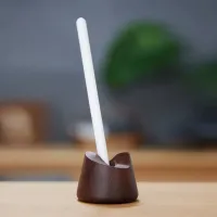 Walnut Wood Pen Holder Stand thumbnail 1