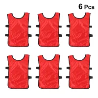 Kids Football Training Vest Set 6pcs thumbnail 1