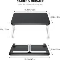 Foldable Lap Desk with Folding Legs thumbnail 4