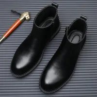 Men's Leather Chelsea Boots thumbnail 3