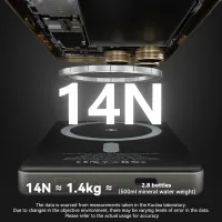 KUULAA Magnetic 10000Ah Power Bank for iPhone thumbnail 4