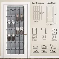 40-Pocket Wall Shoe Organizer thumbnail 6