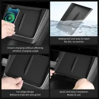 Tesla Center Console Wireless Charger Mat thumbnail 5