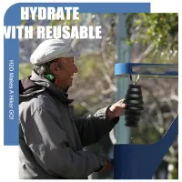 Collapsible Water Bottles 17 Oz - 2 Pack thumbnail 4
