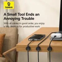Baseus Magnetic Cable Organizer Holder thumbnail 3