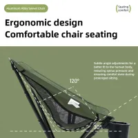 5-Second Setup Swivel Camping Chair thumbnail 3