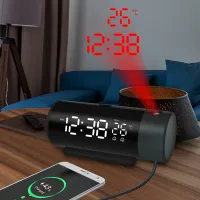 Digital Projection Alarm Clock with Temperature thumbnail 6