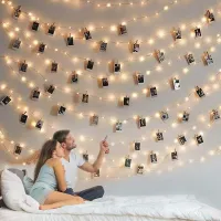 LED Photo Clip Fairy String Lights thumbnail 3