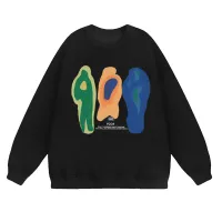 Oversized Cotton Hoodie - Korean Streetwear thumbnail 5