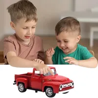 Red Alloy Toy Truck for Kids 2-8 thumbnail 1
