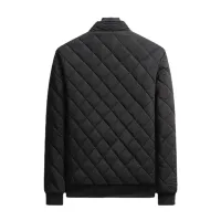 Men's Diamond Pattern Fleece Bomber Jacket thumbnail 3