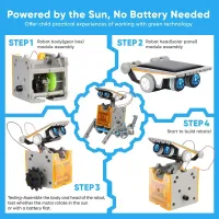 13-in-1 Solar Powered STEM Robot Kit thumbnail 3