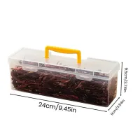 Transparent Stackable Art Storage Box thumbnail 2