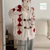 Korean Style Loose Knit Cardigan thumbnail 3