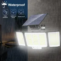 Solar Motion Sensor Flood Lights thumbnail 2