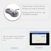 KIWITATA 2X SNES USB Controller thumbnail 3