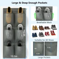 Hanging Shoe Organizer 2-Pack thumbnail 3