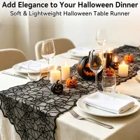 Halloween Spiderweb Decorations Set thumbnail 5