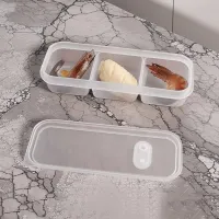 Transparent Stackable Refrigerator Storage Box thumbnail 4