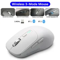 Ergonomic Wireless Mouse 2.4GHz + Bluetooth thumbnail 1