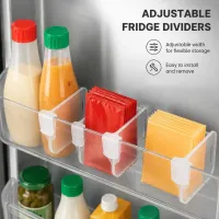Clear Fridge Dividers 7-Piece Set thumbnail 3