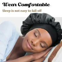 Satin Sleep Bonnet for Curly Hair thumbnail 3