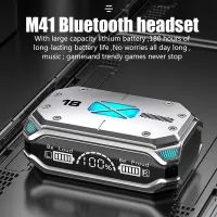 TWS M41 Bluetooth Earphones with LED Display thumbnail 3
