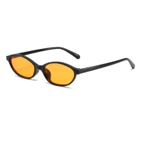 Retro Oval Cat-Eye Sunglasses thumbnail 4
