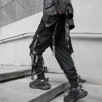 Techwear Cargo Pants - Y2K Streetwear thumbnail 3