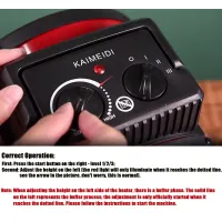 3000W Portable Electric Space Heater thumbnail 6
