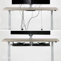 Under Desk Cable Management Tray thumbnail 3