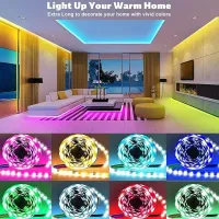 RGB LED Strip Lights with Remote thumbnail 2