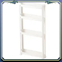 Slim Bathroom Storage Cart thumbnail 4