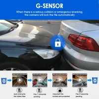 1080P HD WiFi Dash Cam with Night Vision thumbnail 4