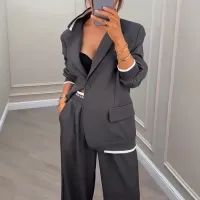 Women's 2-Piece Blazer Outfit Set thumbnail 4