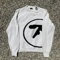 Y2K Aphex Twin Knit Sweater thumbnail 4