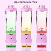 USB Portable Blender - 20oz Lilac thumbnail 6