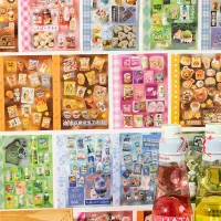 4pc Kawaii Scrapbook Sticker Set thumbnail 2